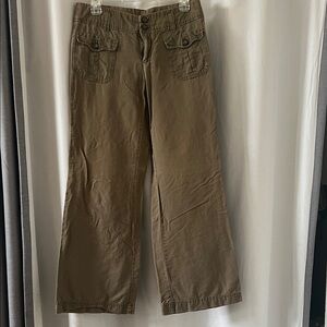 Gap Wide Leg Cotton Pants